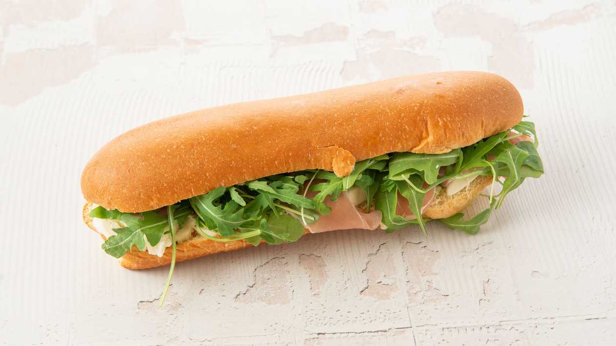 Prosciutto and Mozzarella Baguette