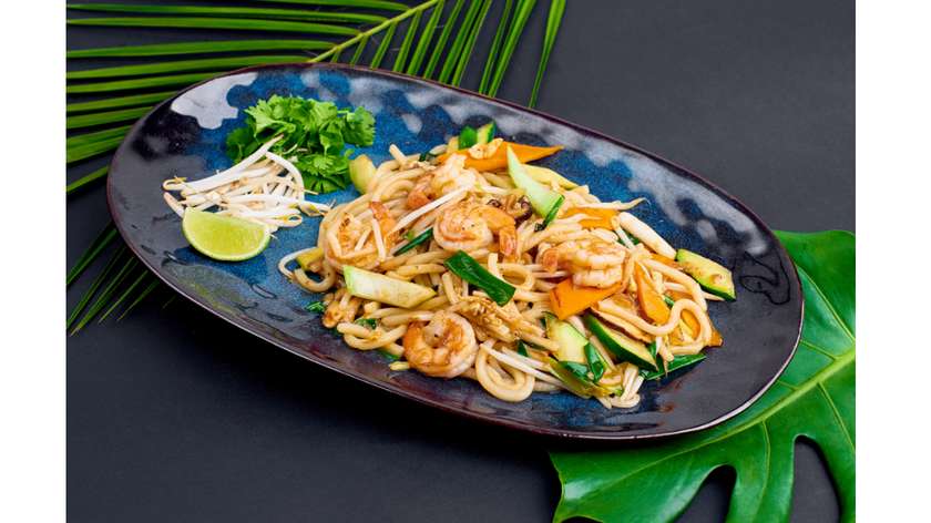 Pad Udon z Krewetkami