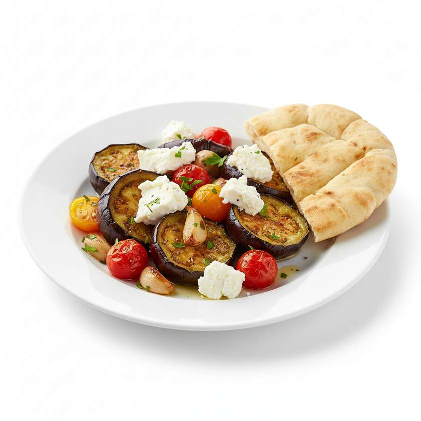 Baked eggplants with feta 380g