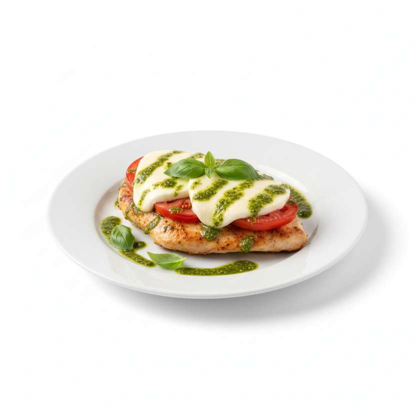 Chicken steak Caprese