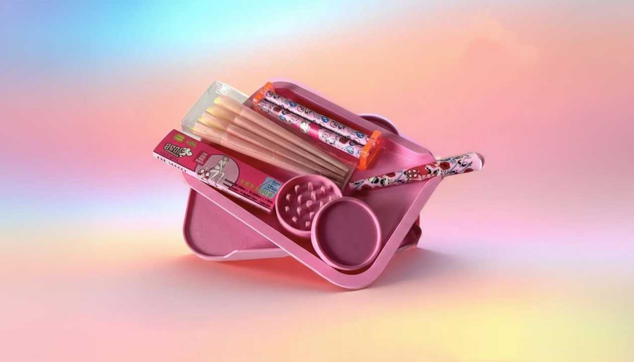 BROS tam siqaret hazırlama dəsti – 110 mm (sarım aparatı, üyüdücü, saxlama tüpləri, kağız)