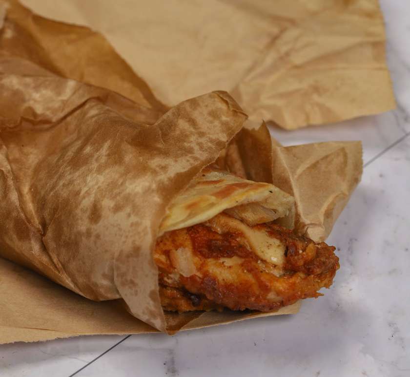 Chicken Roll Paratha