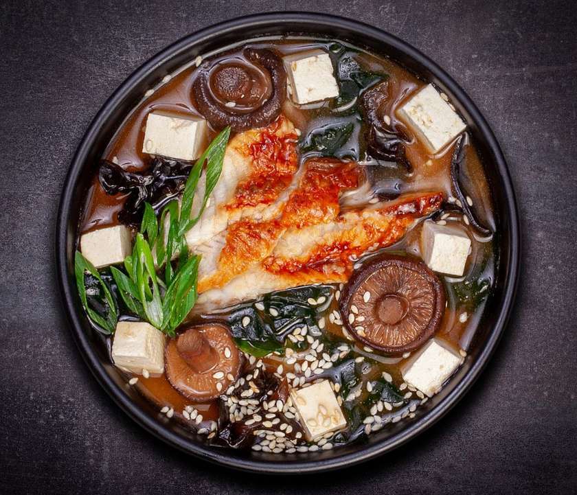 Місо суп з вугром