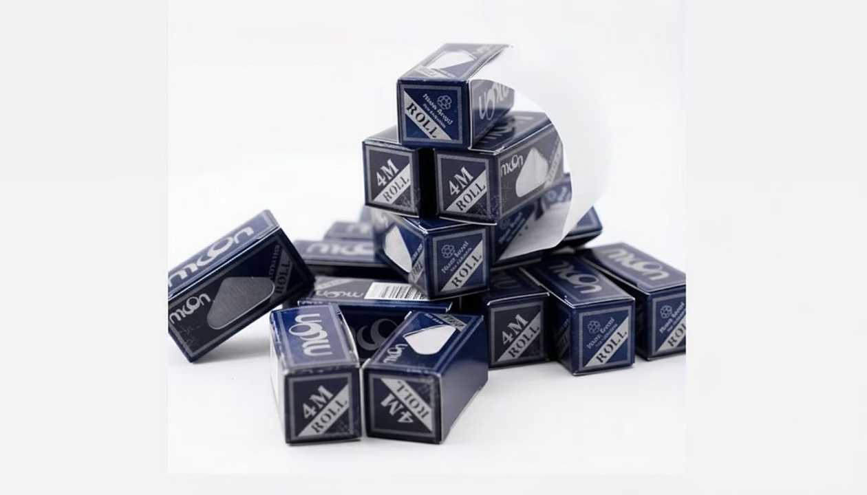 4M Roll Göy– ultra nazik rulon siqaret kağızı (108 mm × 44 mm)