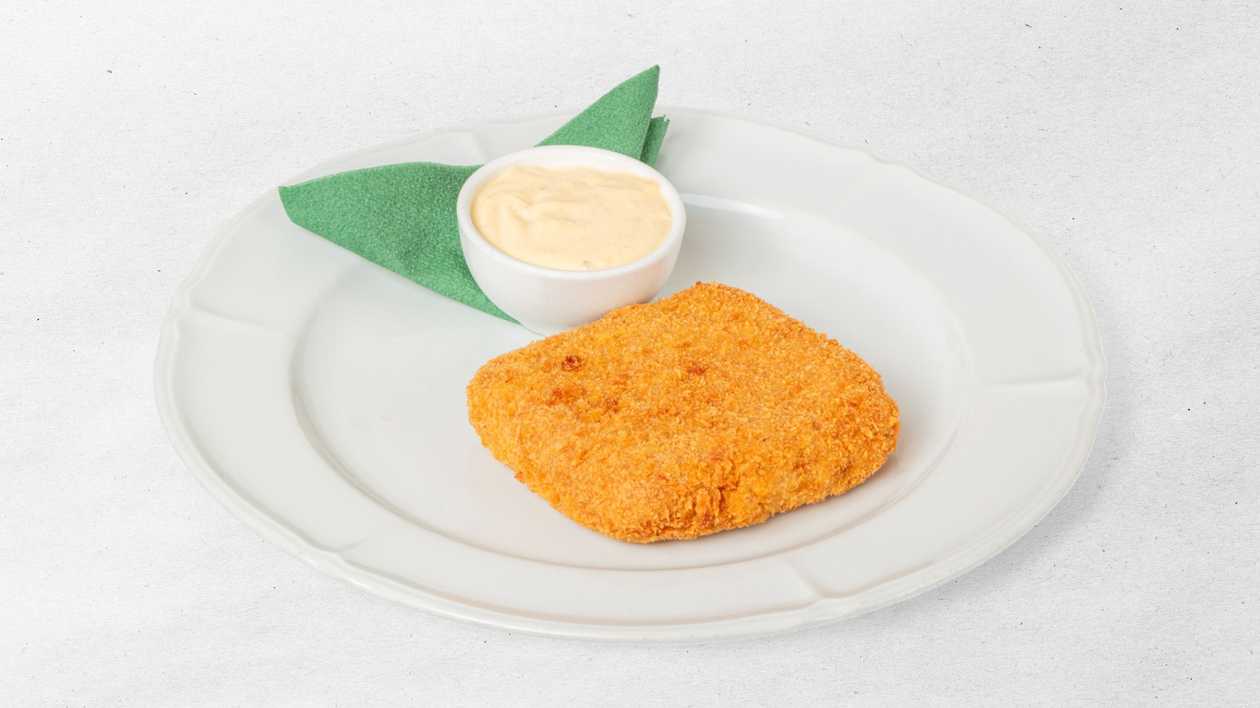 Smažený sýr s domácí tatarskou omáčkou