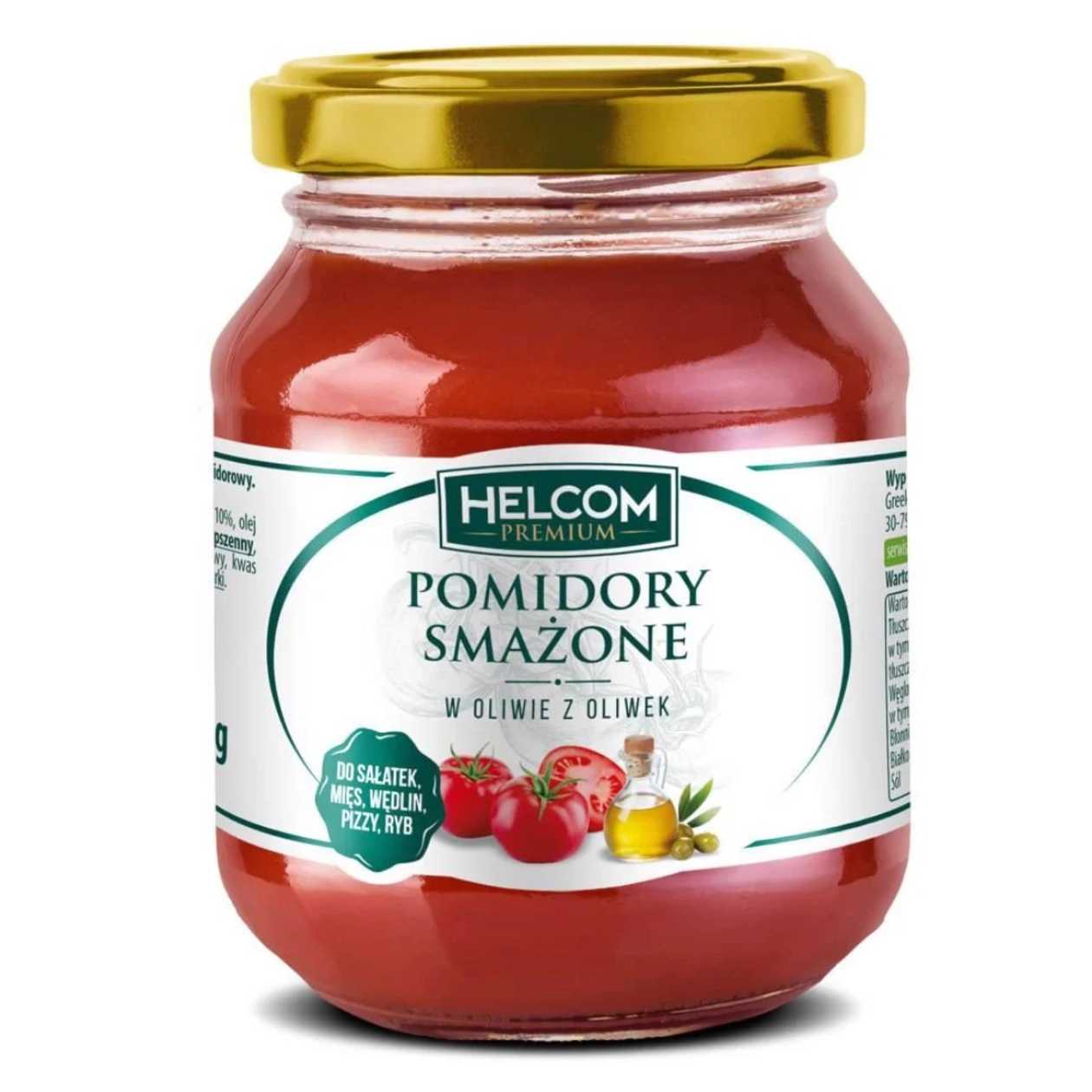 Smażone Pomidory w Oliwie z Oliwek Helcom 300g