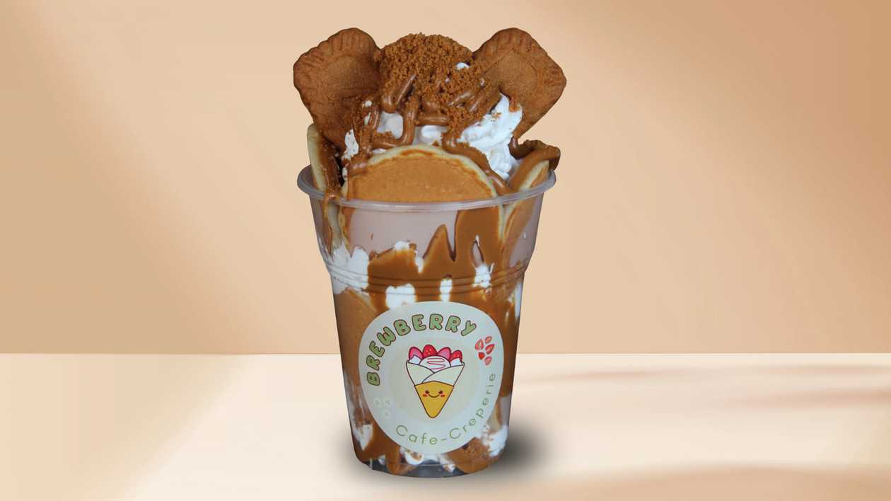 Biscoff Mini Pancake Cup