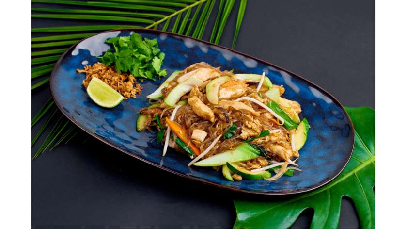 Soya Noodles z Kurczakiem