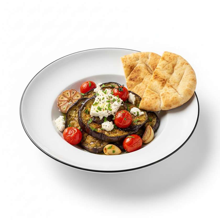 Baked eggplant with Feta 200g