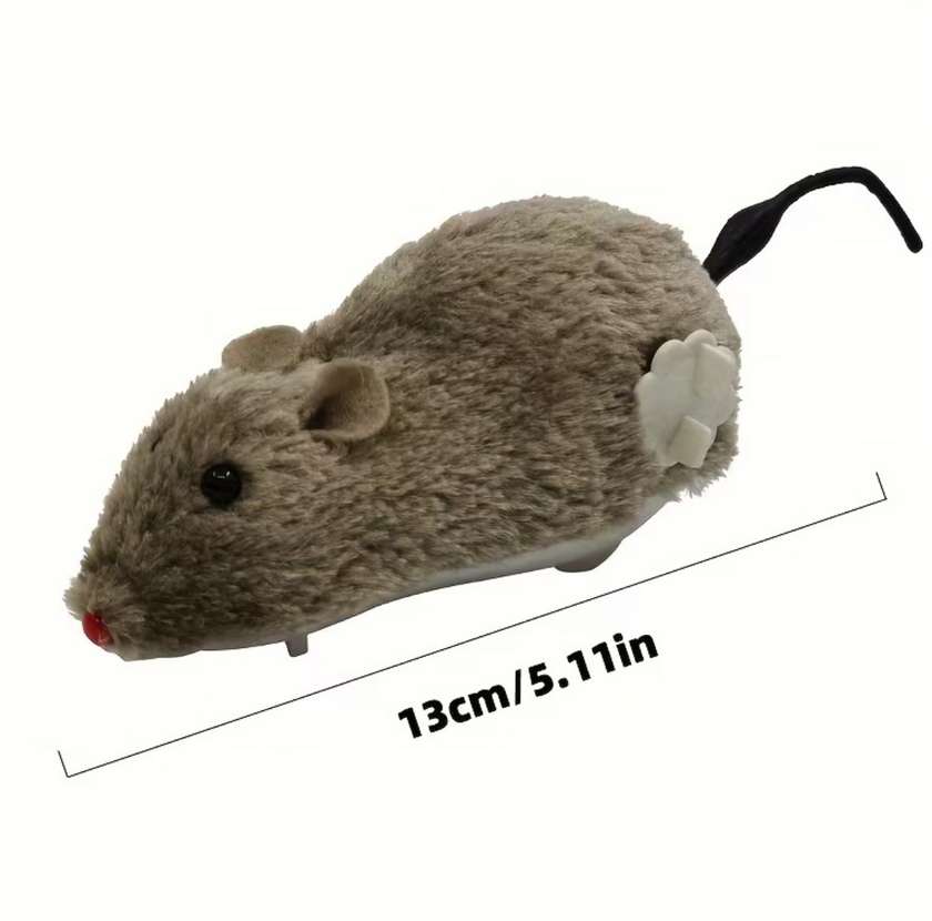 Clockwork Mouse Toy - Assorted Colors