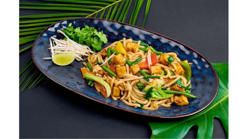 Pad Udon z Warzywami i Tofu