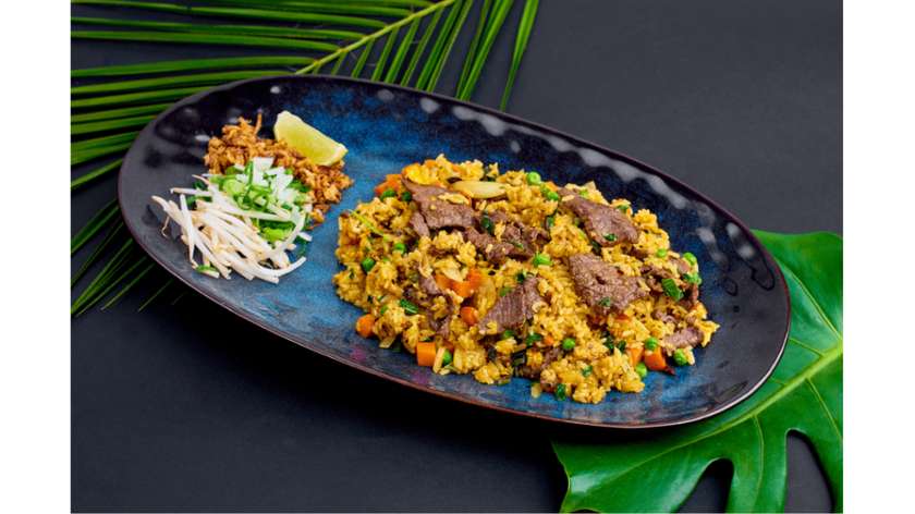 Ryż smażony z Wołowiną