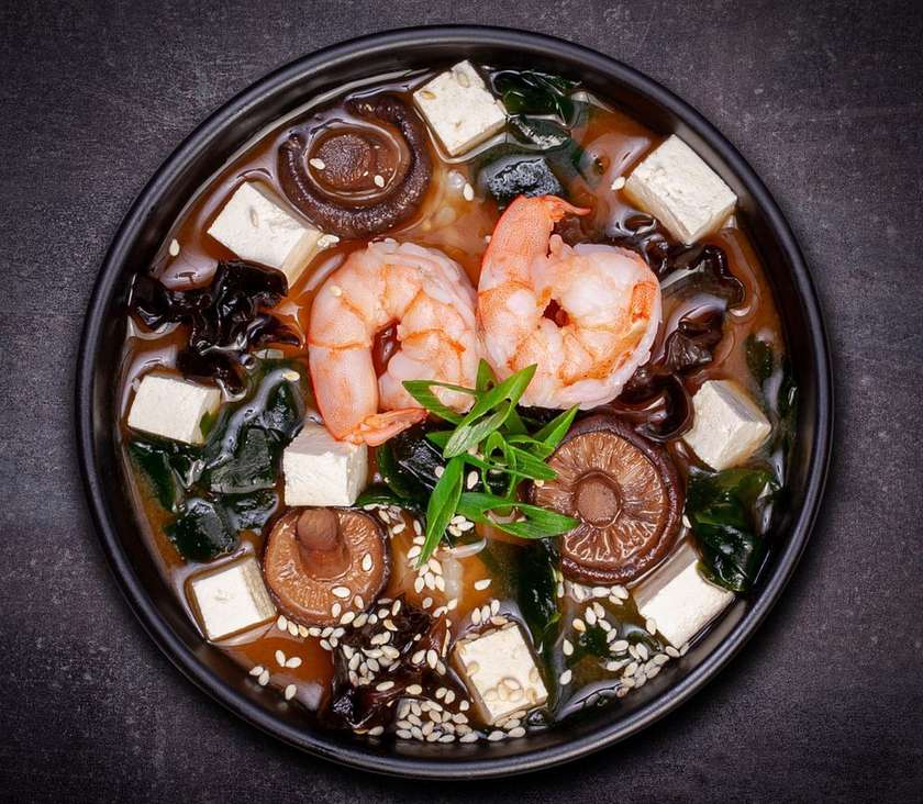 Місо суп з креветкою