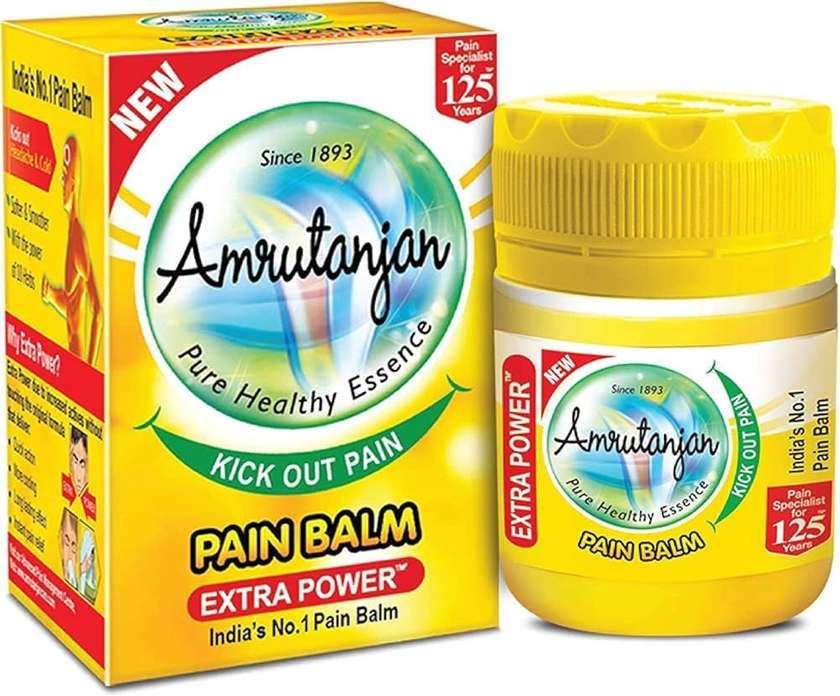 Amrutanjan Pain Balm Extra Power Aromatic Action