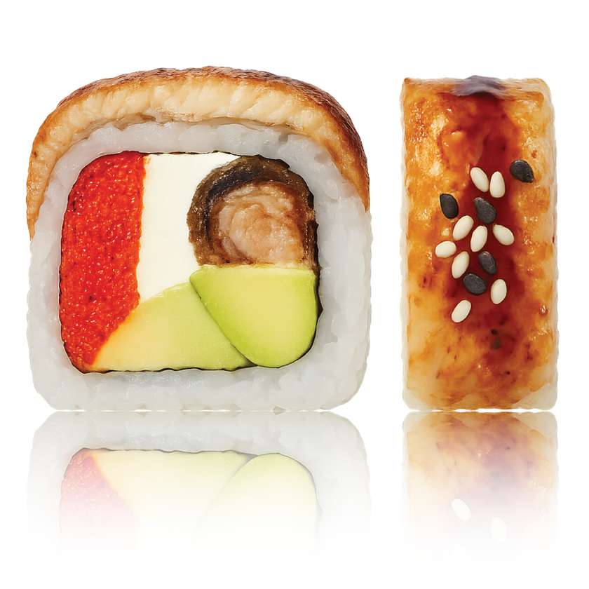 "UNAGI LUX" kaburi maki 8 pcs