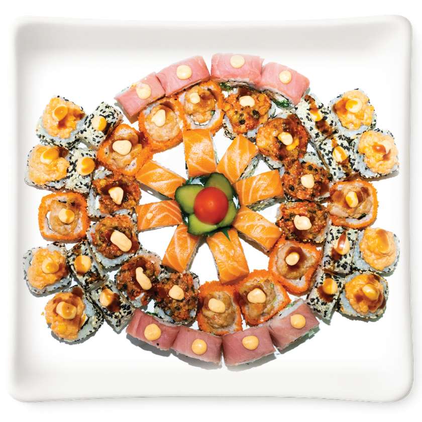 Суши сет "SANTORYU" (48 шт.) 3+3