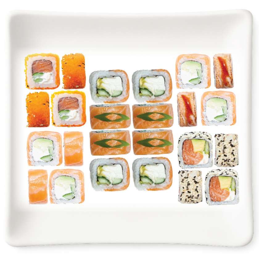 Суши сет "ФИЛАДЕЛЬФИЯ" (24 шт.)