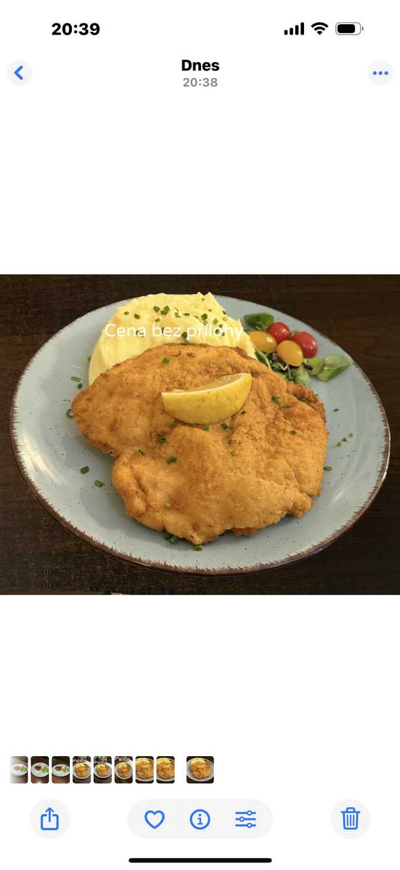 Smažený kuřecí řízek