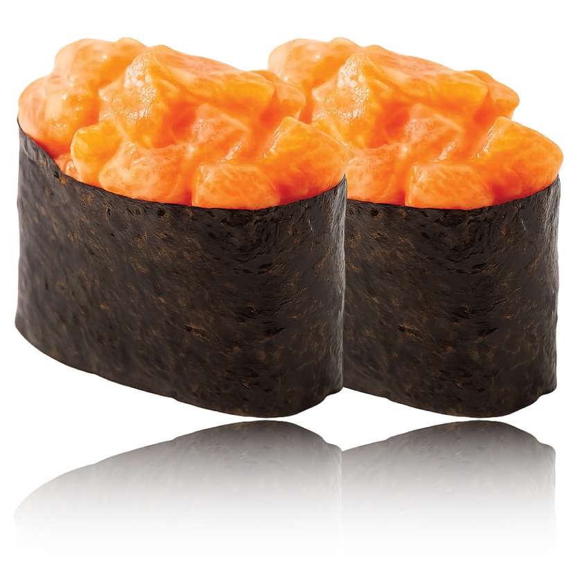 "SPICY SAKE" gunkan 2 pcs.