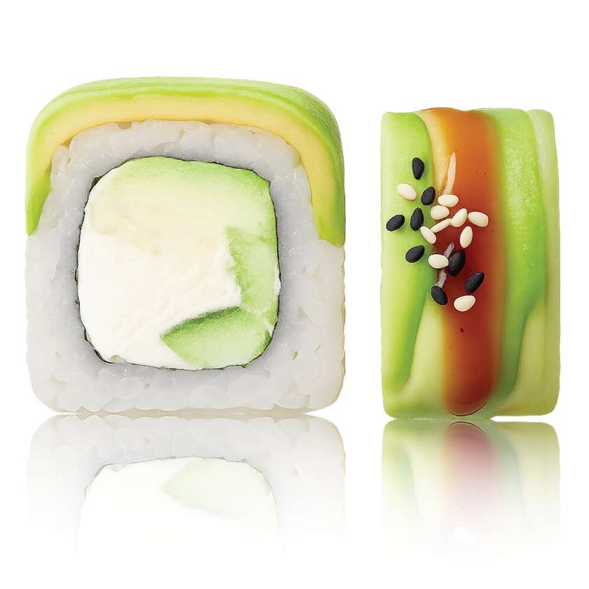 "Green Phila" kaburi maki 8 pcs.