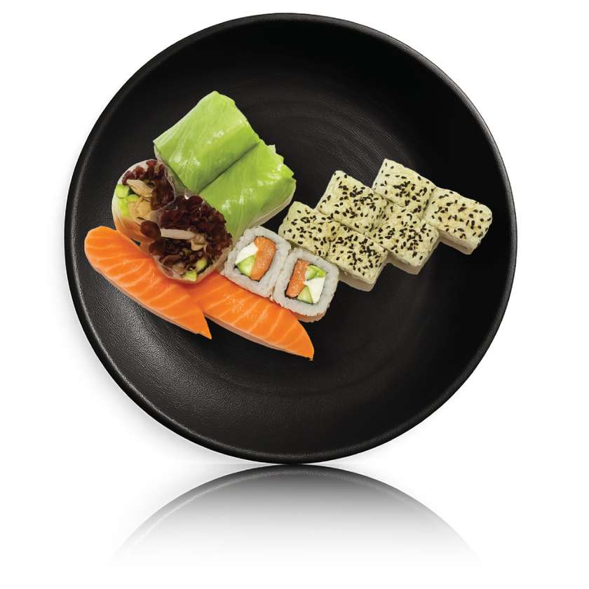 Sushi + Duck in rice paper