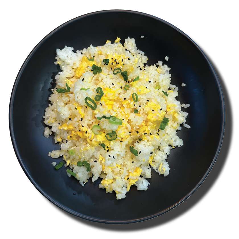 Rice with Eggs.