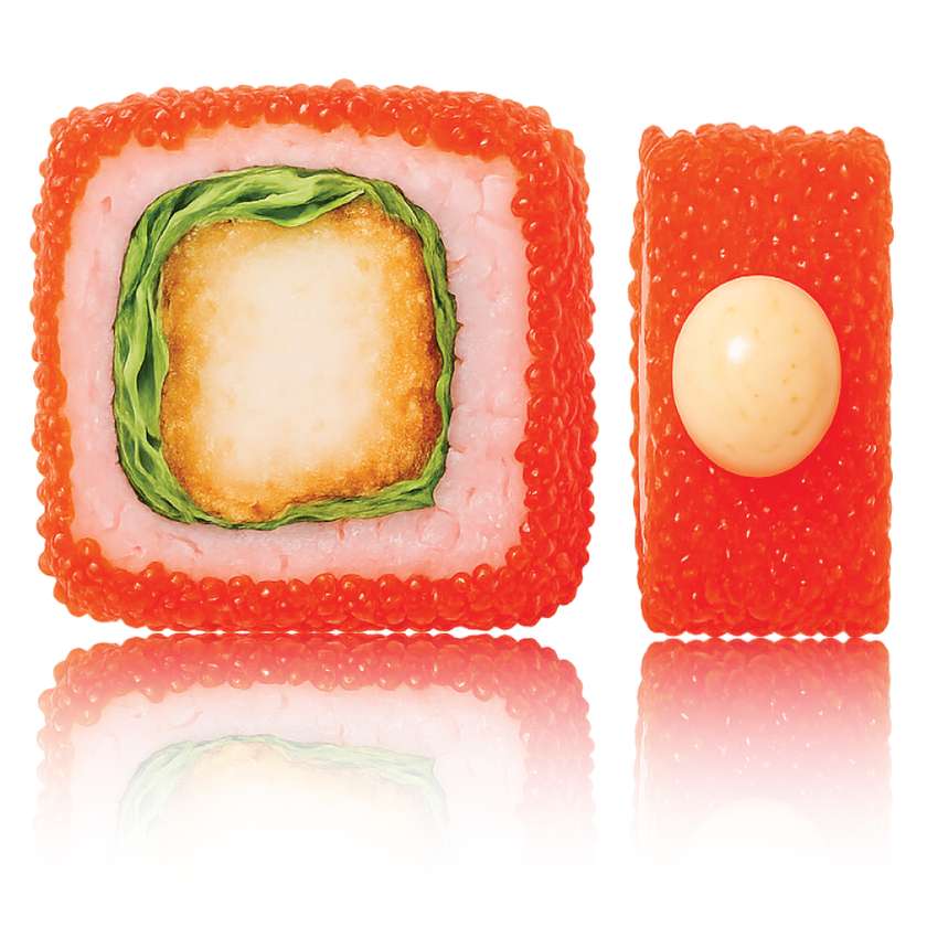 "RED SHRIMP" uramaki 8 pcs.