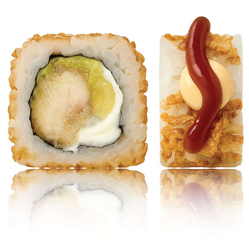 "Crispy ONION" uramaki 8 pcs.