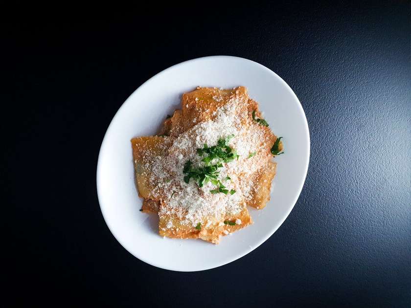 Ravioli Ricotta e Spinaci