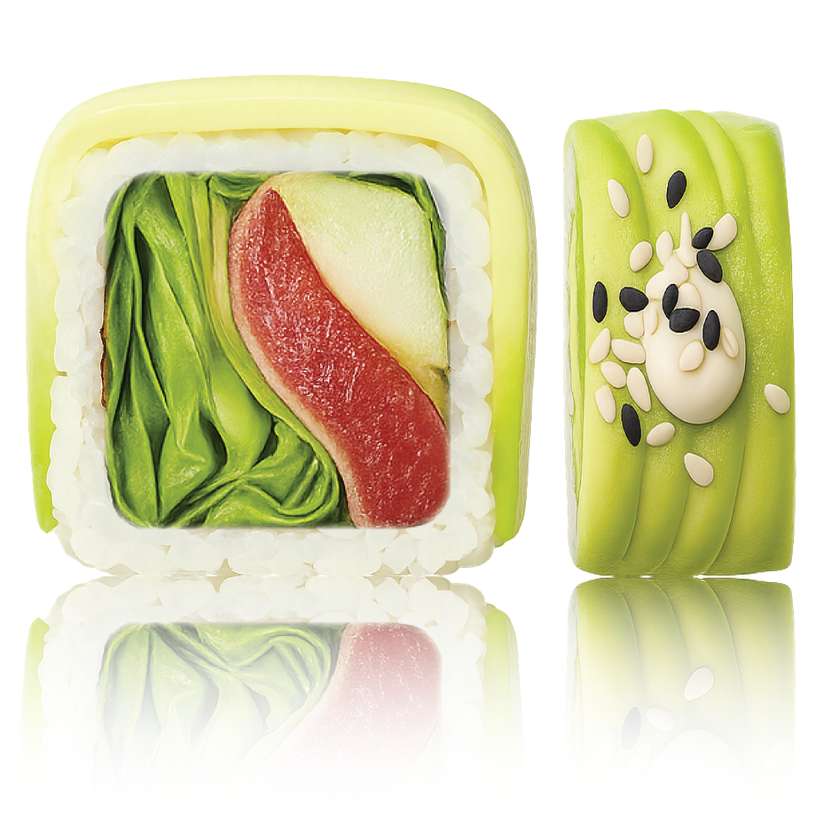 "GREEN" kaburi maki 8 pcs.