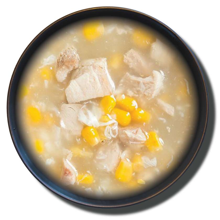 "CORN" soup | Chicken