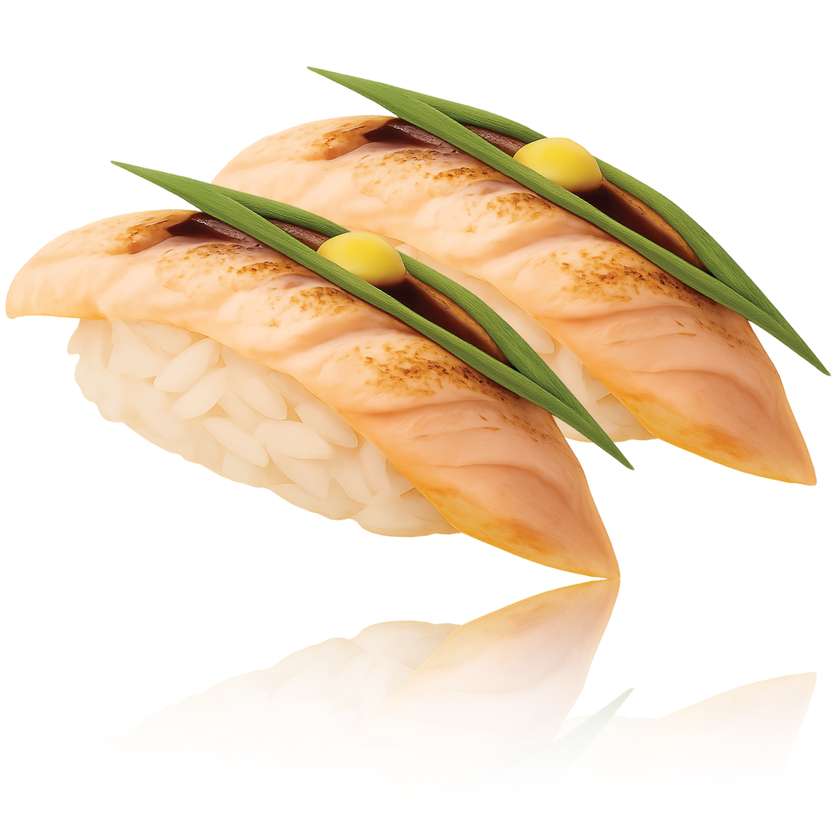 "SALMON TATAKI" nigiri 2 pcs