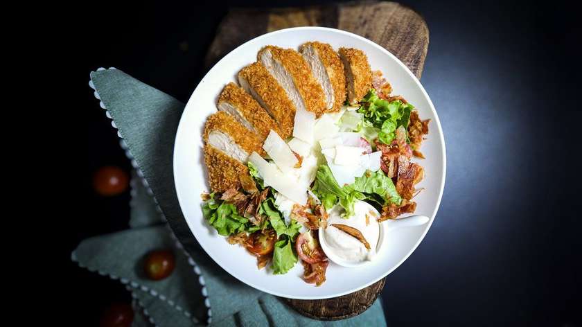 Crispy Caesar Salad
