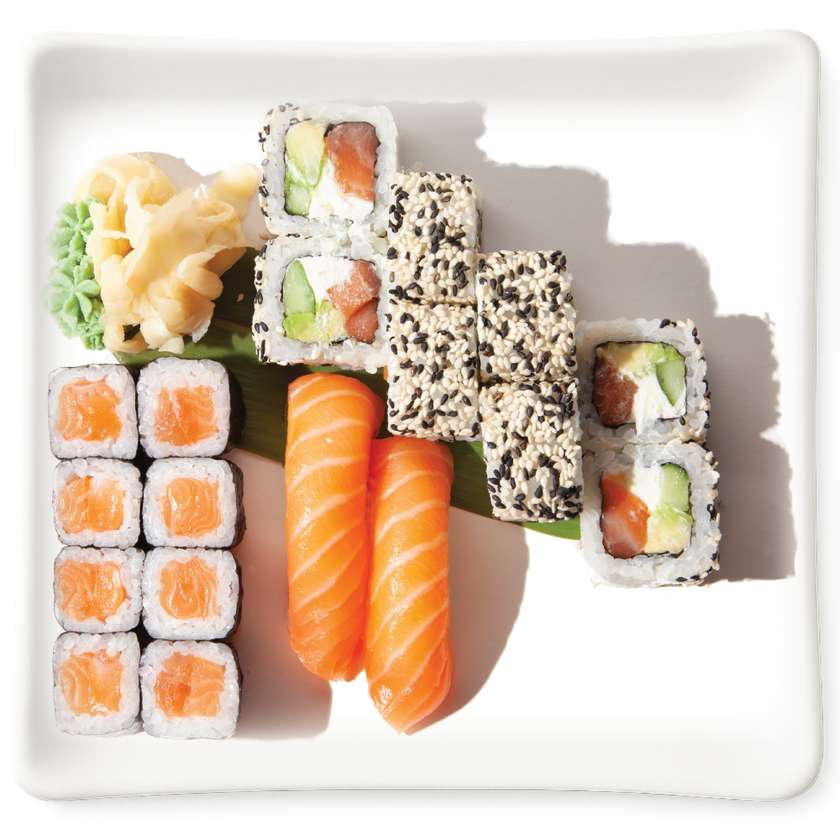 Суши сет "ЛОСОСЬ" (18 шт.)