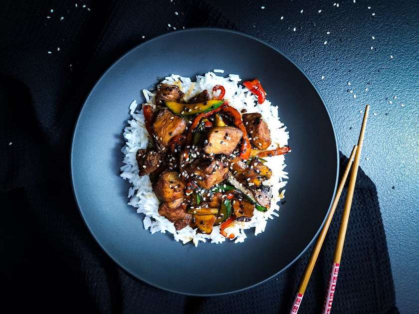 Teriyaki Chicken with Vegetables