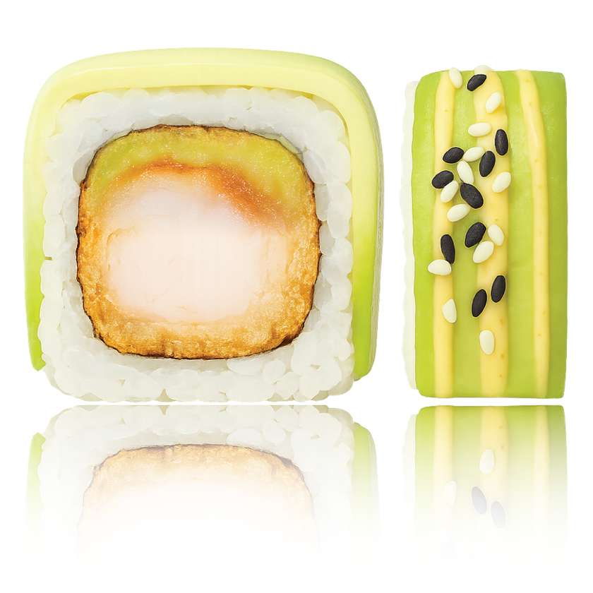 "CATERPILLAR" kaburi maki 8 pcs.