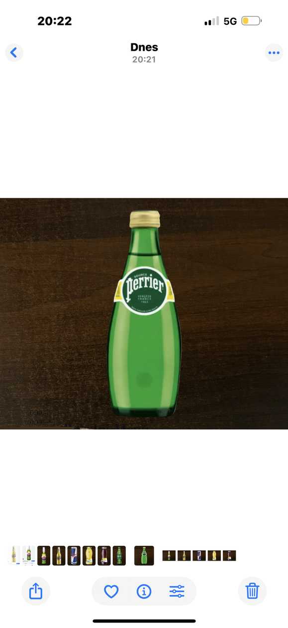 0,33l Perrier minerální voda