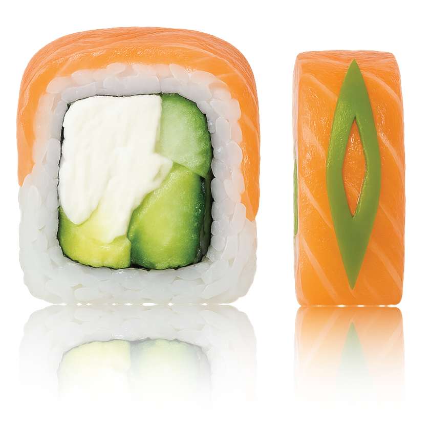 "SMOKED PHILA" kaburi maki 8 pcs.