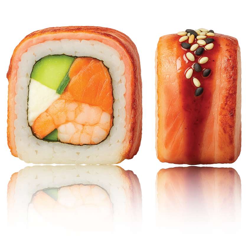 "BACON SAKE" kaburi maki 8 pcs.