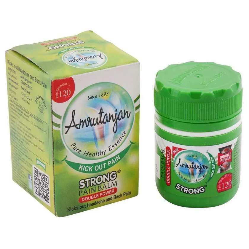 Amrutanjan Strong Pain Balm Double Power