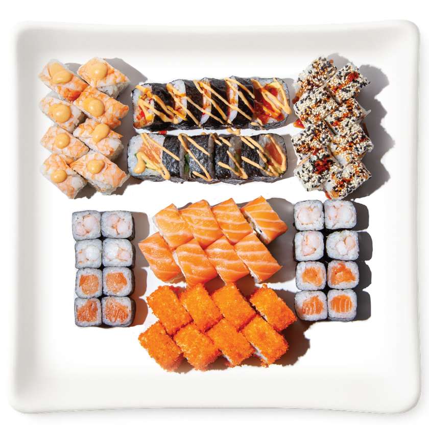 Суши сет "СЕМЕЙНЫЙ" (58 шт.)