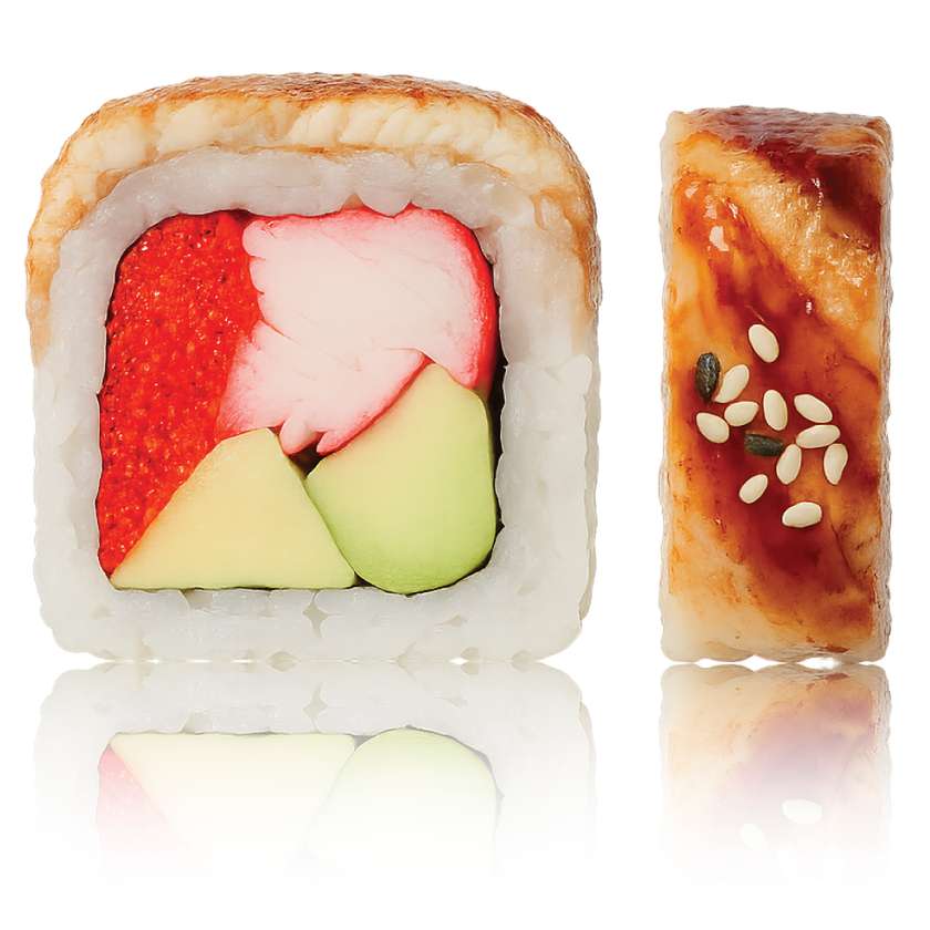 "DRAGON" kaburi maki 8 pcs.