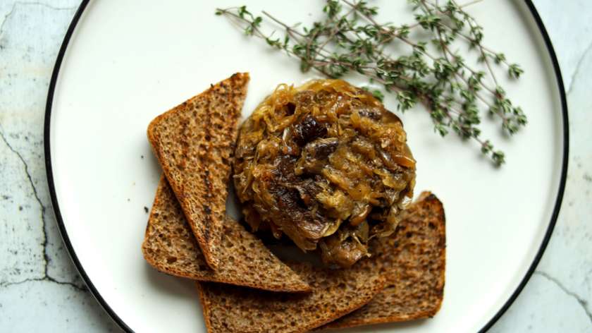 Kapusta wigilijna z grzybami