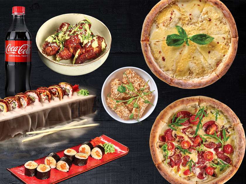 Комбо «Спробуй зʼїсти»+Coca-cola