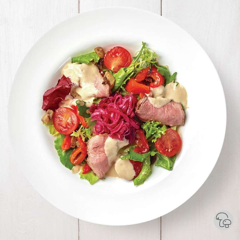 Салат з ростбіфом