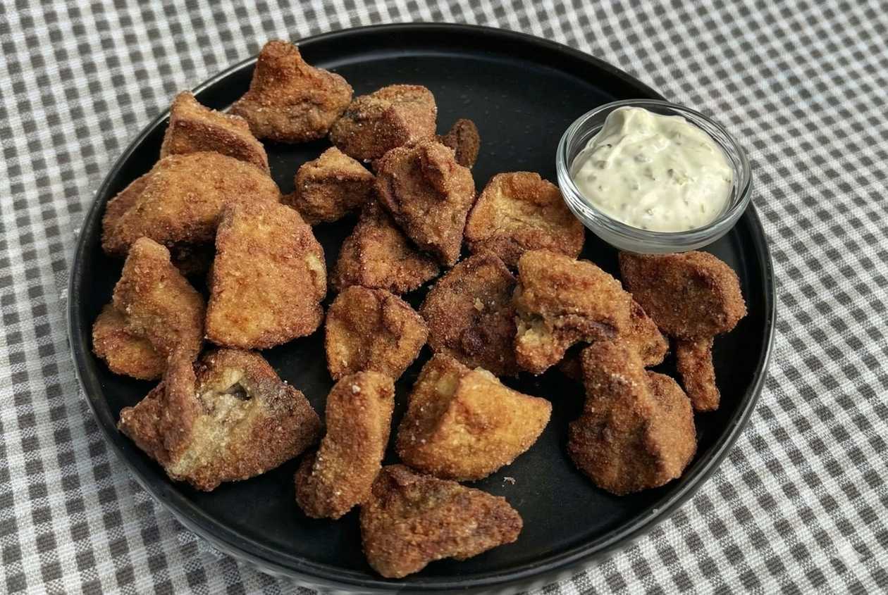 Fried mushrooms