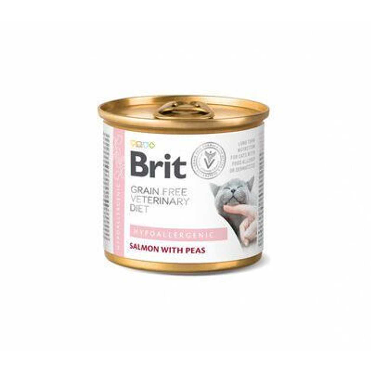 Brit Veterinary Diets Cat Hypoallergenic, 200 g  -  [49825]