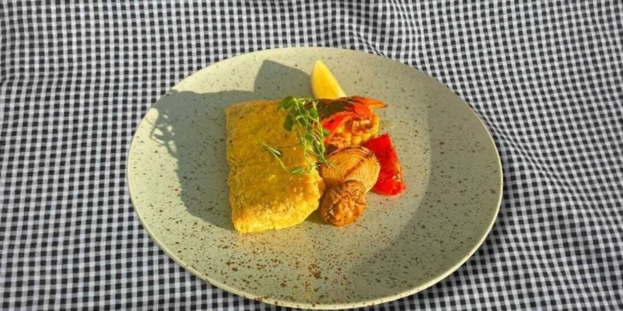 Pike-Perch with Grilled Vegetables