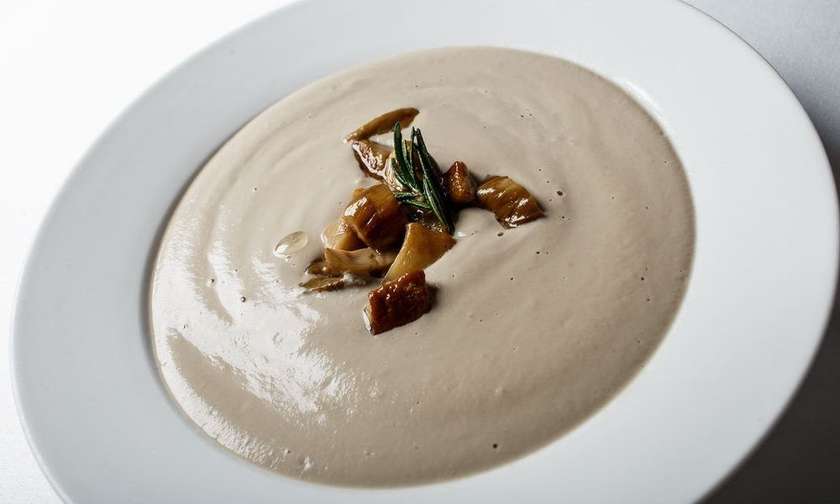 Крем-суп з грибами