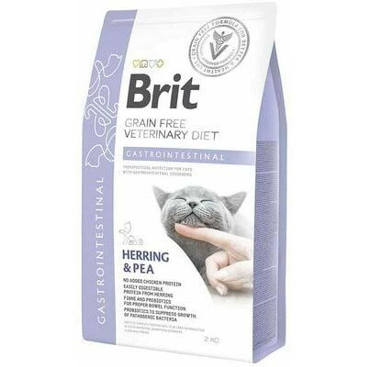 Brit Veterinary Diets Cat Gastrointestinal, 2 kg  -  [28424]
